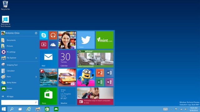 Windows 10 - bild 1