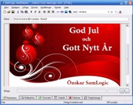 SamLogic MultiMailer med julkort