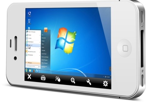 Du kan även fjärrstyra ett Windows-program från en smarttelefon