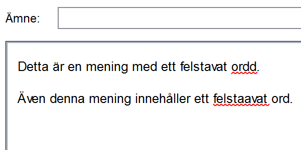 Stavningskontroll