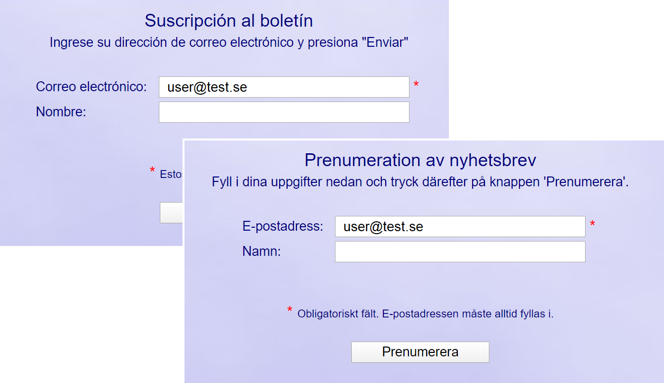 Formulär