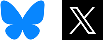 Social media - Bluesky och X